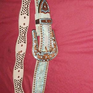 Beautiful decorated belt